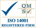 ISO 14001 registered firm